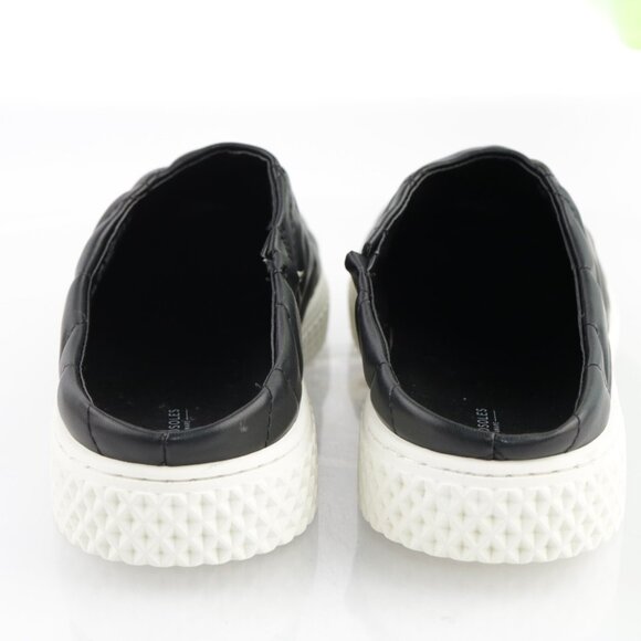 Aerosoles Womens Ella Mules Size 9 Black Quilted Vegan Slip On Casual Comfy Shoe - Picture 4 of 13